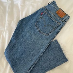 High waisted Levi’s